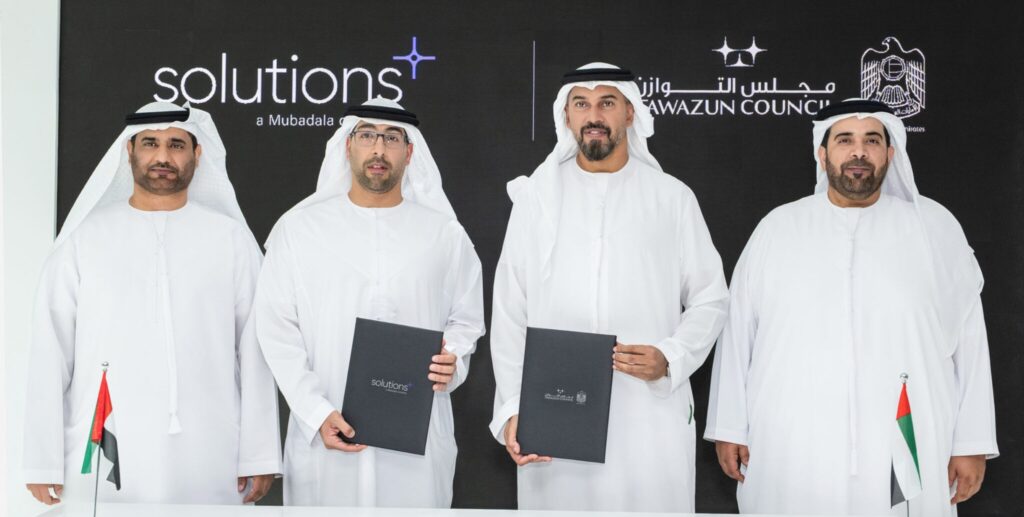 AI solutions and shared services partnership between Tawazun Council and Solutions+ in UAE